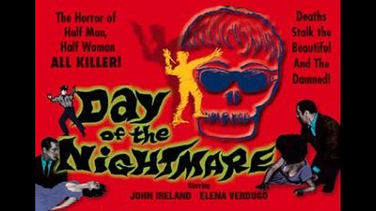 DAY OF THE NIGHTMARE 1965 Man with Multiple Personality Disorder Accused of Murder FULL MOVIE in HD