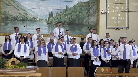 Сном погребённого спал мой Спаситель… Общее пение.