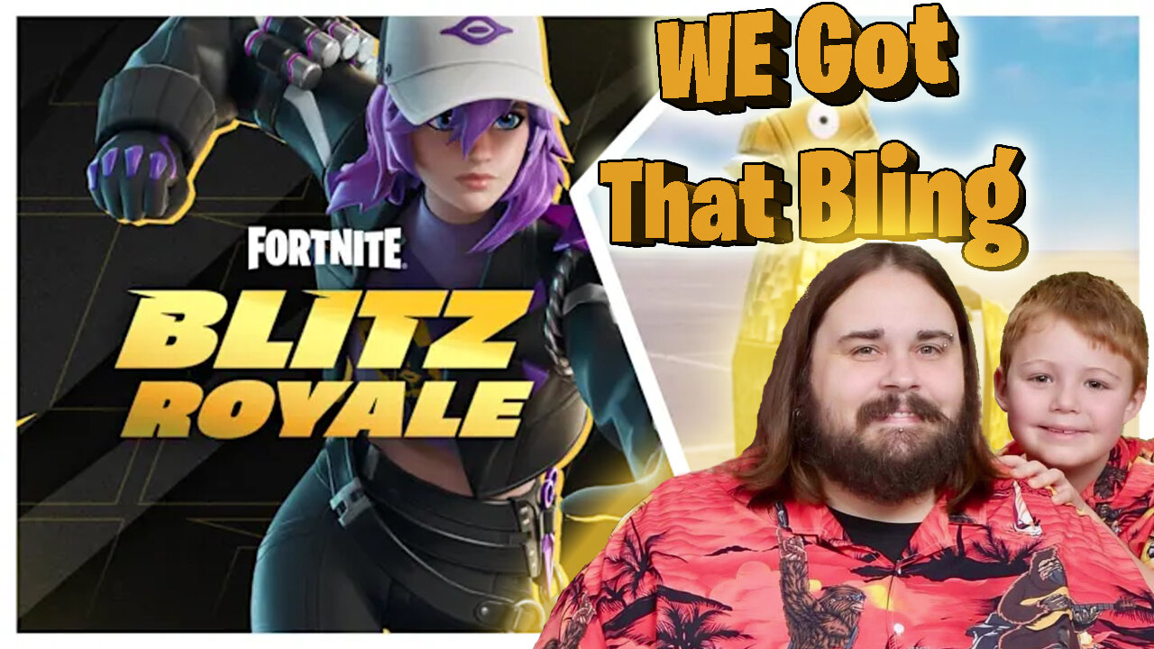 We Got That Bling! in Fortnite Blitz Royale (Just The Win)