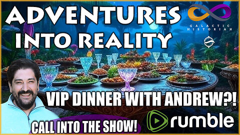 Adventures Into Reality with Andrew Bartzis - VIP Dinner With Andrew At The Conference?