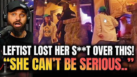 Unhinged Progressive Wearing Luigi T-Shirt Attacks Elderly MAGA Couple in Restaurant