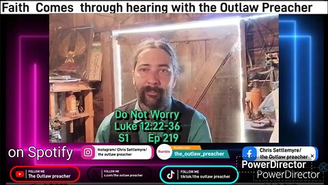 Do Not Worry Luke 12:22-36 S1 Ep 219