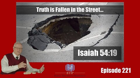 Episode 221 Truth is Fallen in the Street with Dr. Rob Lindsted