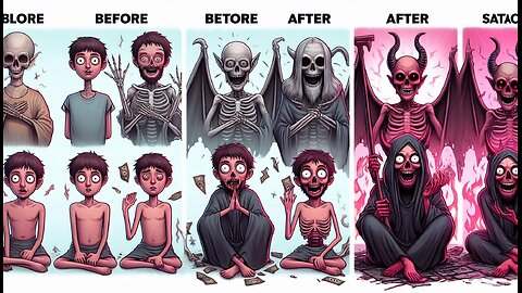 Shocking Transformations: Before & After Selling Their Soul to Satan!