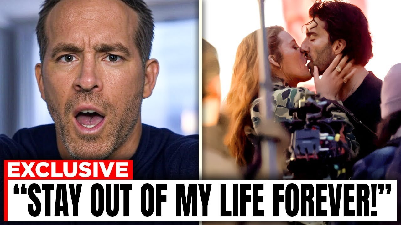 Ryan Reynolds FLIPS OUT After LEAKED Blake Lively & Justin Baldoni Kiss Video?!