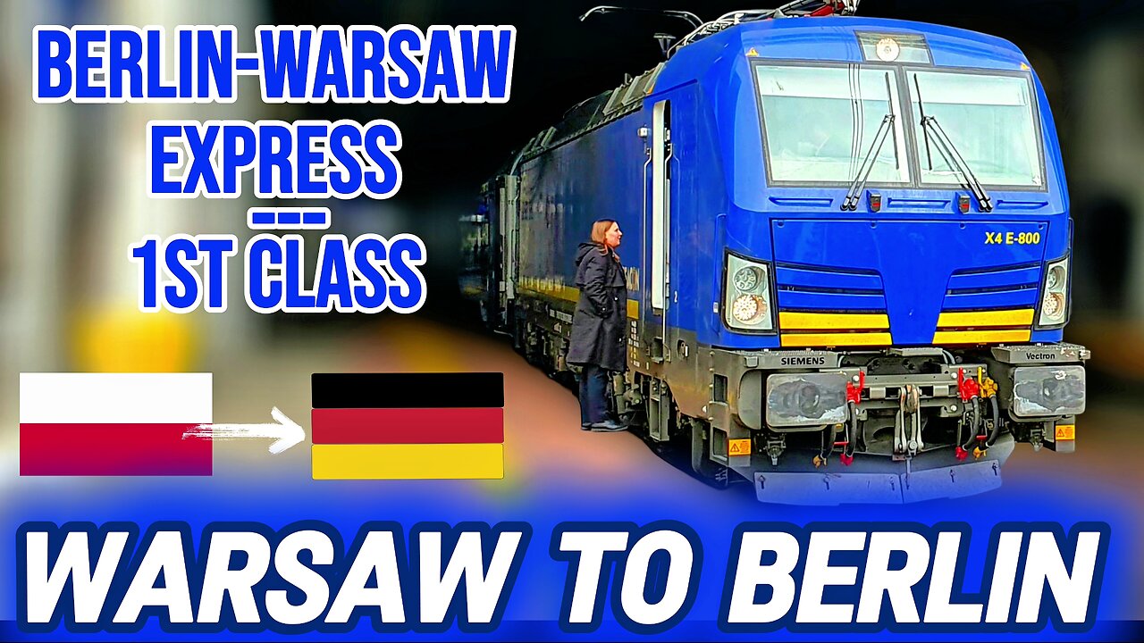 Who Needs Planes? Train Comfort and Dining from Warsaw to Berlin