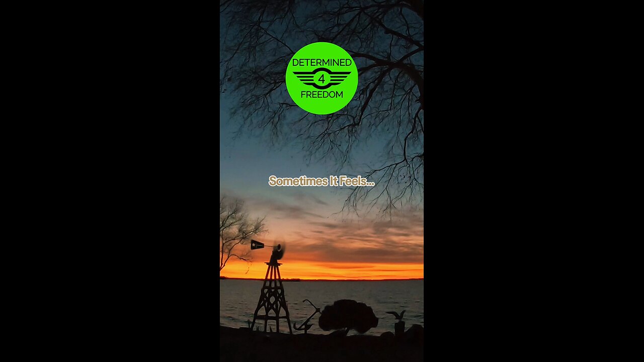 Sometimes It Feels...