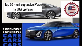 Top 10 most expensive Made In USA vehicles, mostly boring SUVs