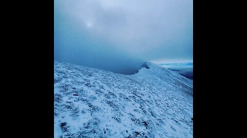 A small part of hiking and camping with the German Shepherd on snowy days.