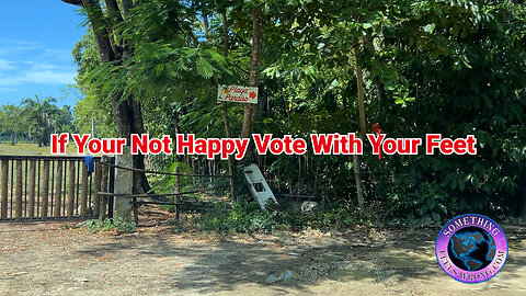 If You’re Not Happy Vote With Your Feet