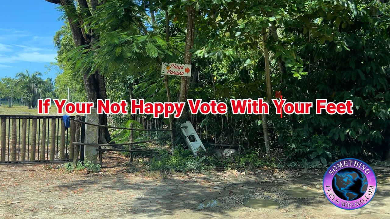 If You’re Not Happy Vote With Your Feet