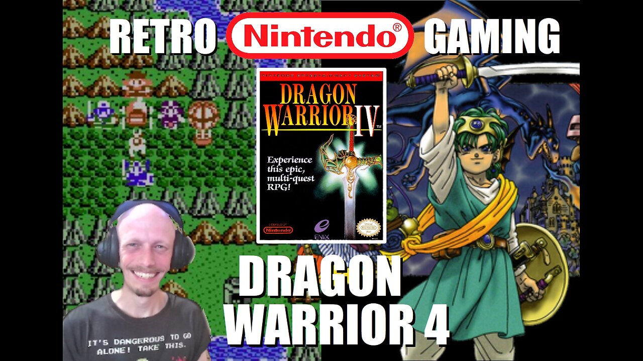 Dragon Warrior 4 (NES): Climb the Zenithian Tower to reach the Sky Castle in a MultiQuest RPG