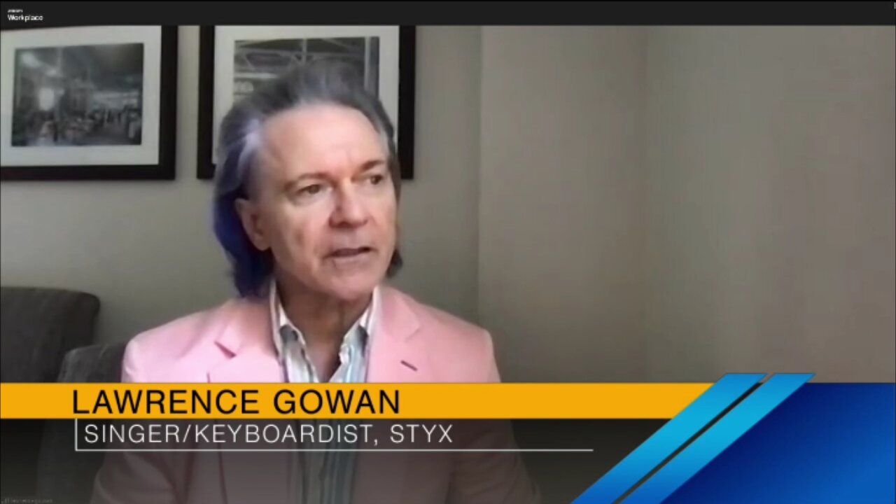 August 15, 2025 - Lawrence Gowan of Styx Promotes Indianapolis Concert