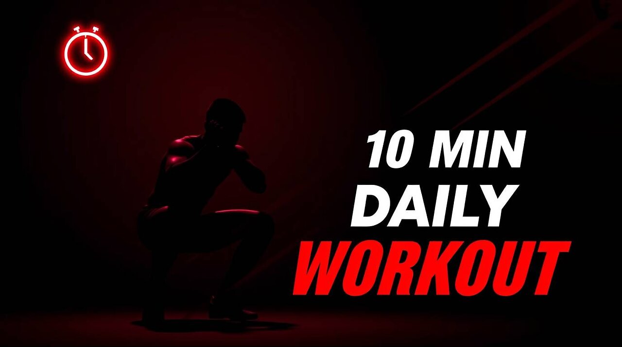 10-Minute Daily Routine to Burn Fat & Build Strength 🔥