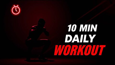 10-Minute Daily Routine to Burn Fat & Build Strength 🔥