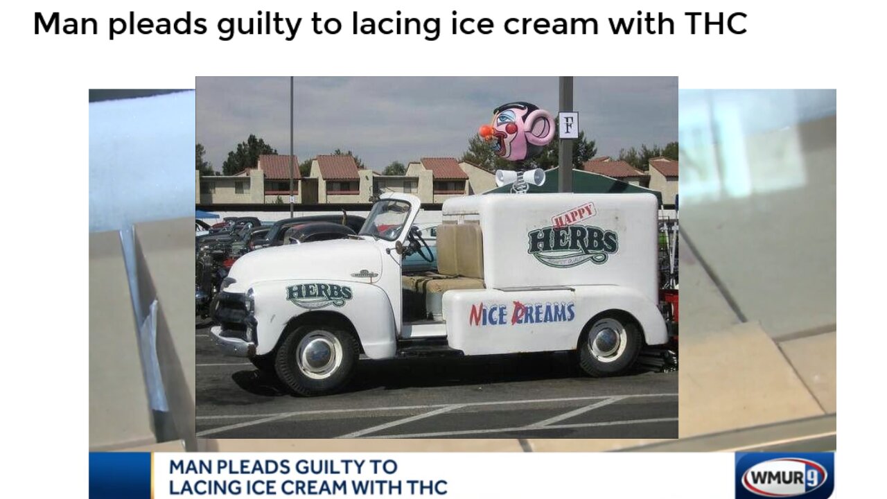 New Hampshire Man pleads guilty to lacing ice cream with THC