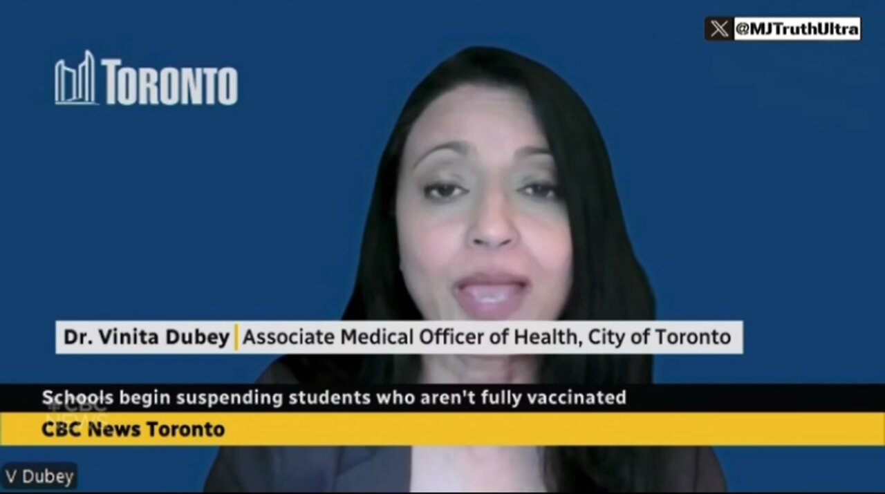 In Canada now, Report your Vaccinated or You will be Suspended from School