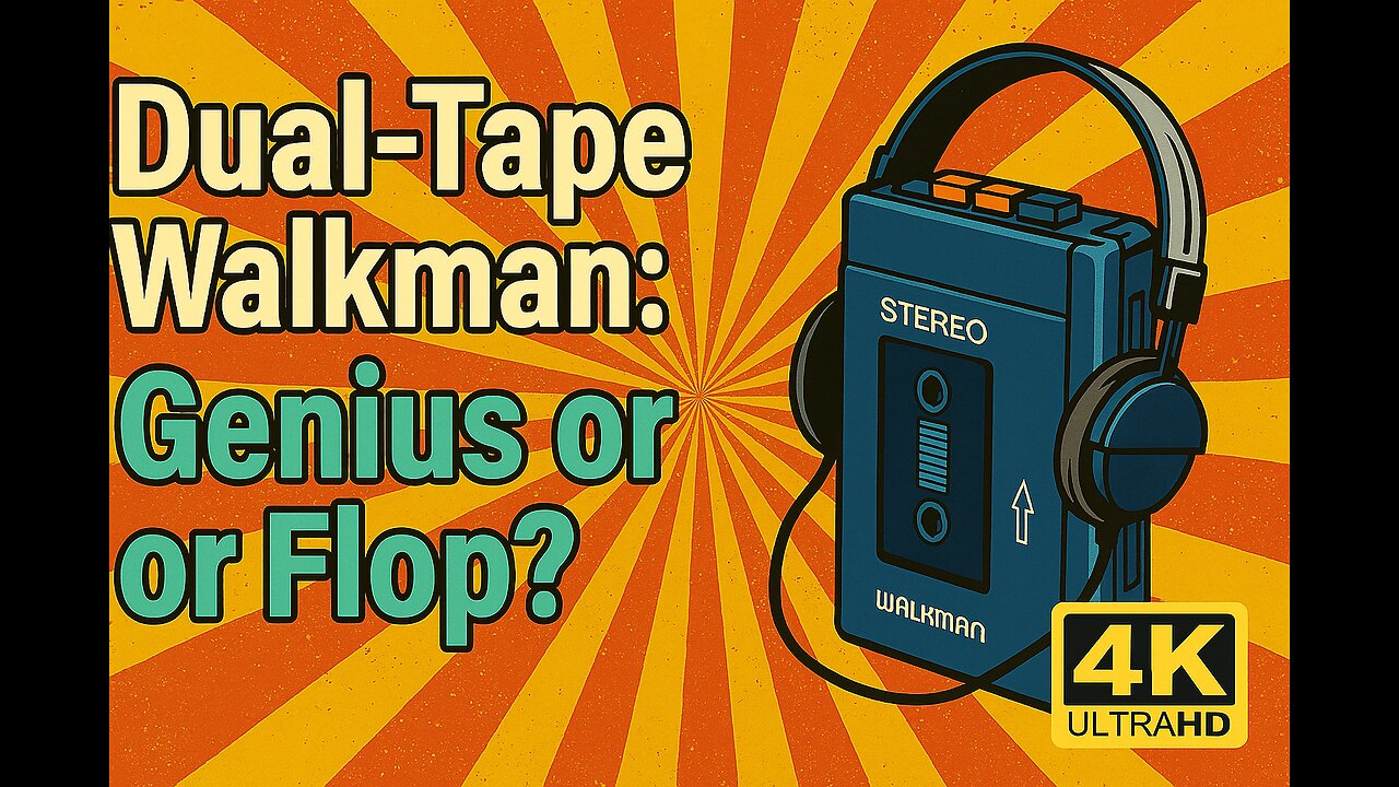 📼🎧 Dual-Tape Walkman: Brilliant Innovation or Epic Fail? Uncover the Untold Story! 🔍🔥