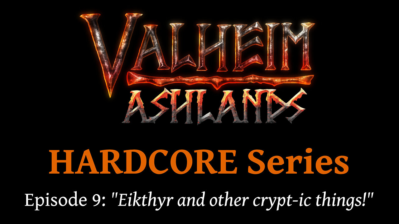 Valheim HARDCORE Series Episode 9: "Eikthyr and other crypt-ic things!" by Rudimentary Rob