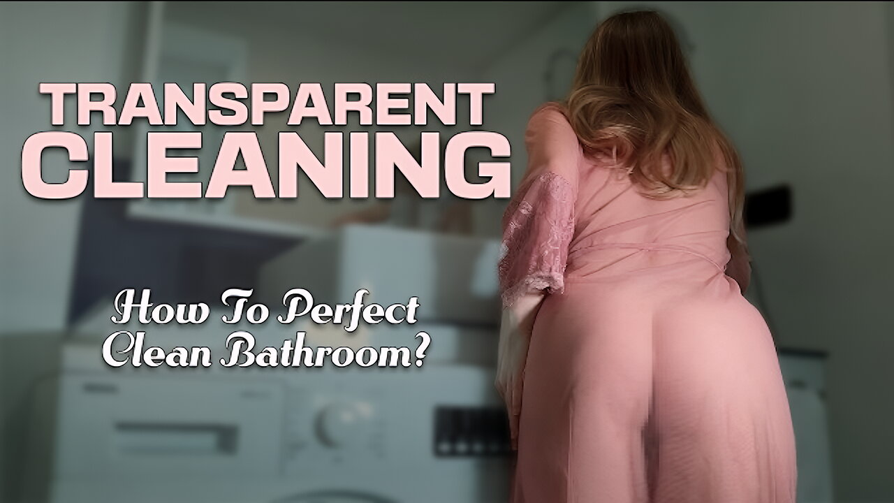 Apartment Girls | Emma Transparent Clean With Me | How To Clean Bathroom 4K HD