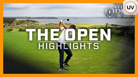 The Open Championship 2025 Highlights: Late Round 2 Extended Coverage | on UVueTV