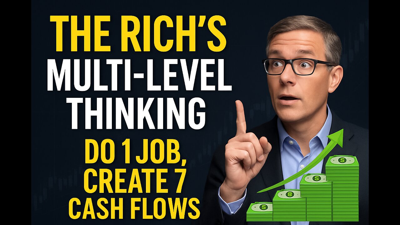 The Rich's Multi-Level Thinking: Do 1 Job, Create 7 Cash Flows