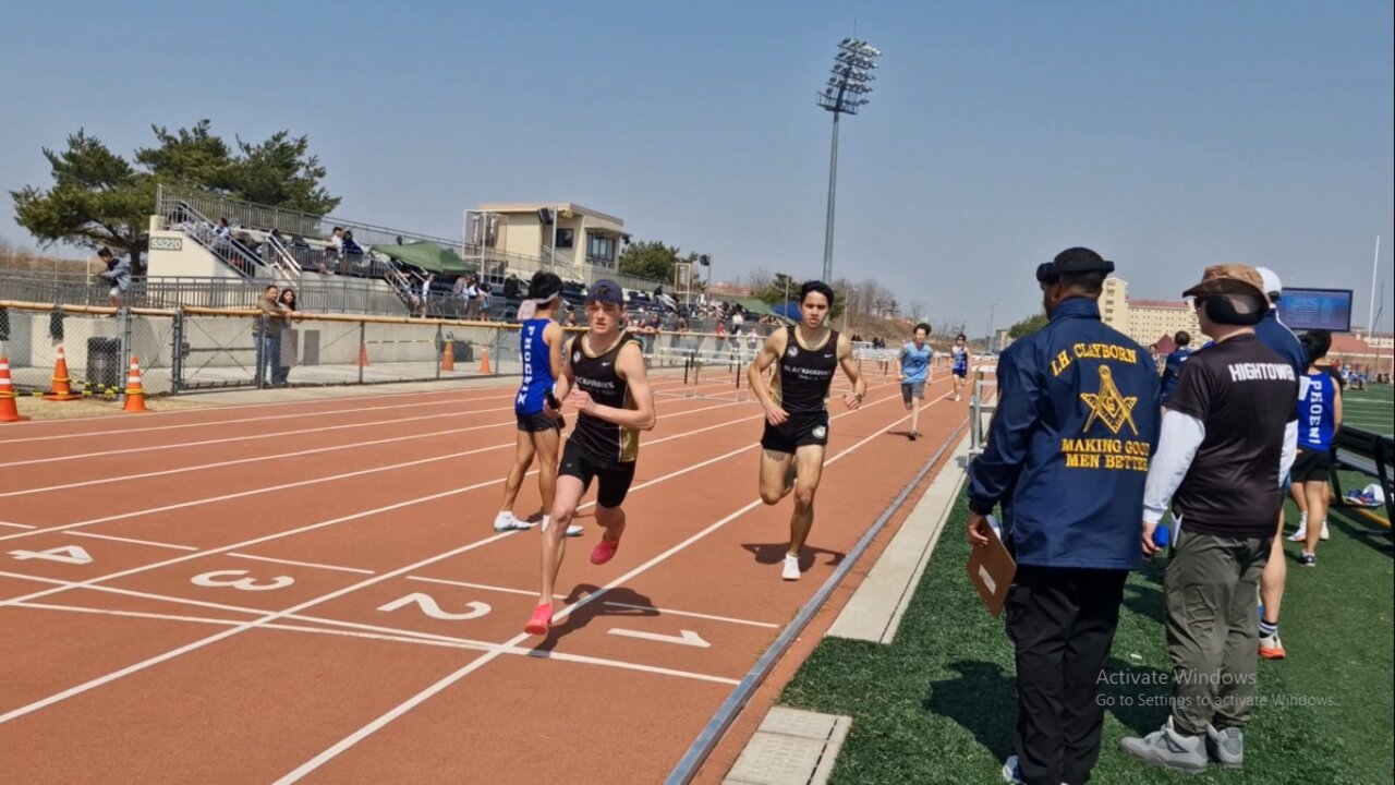 Humphreys HS Track 4x800m March 22, 2025