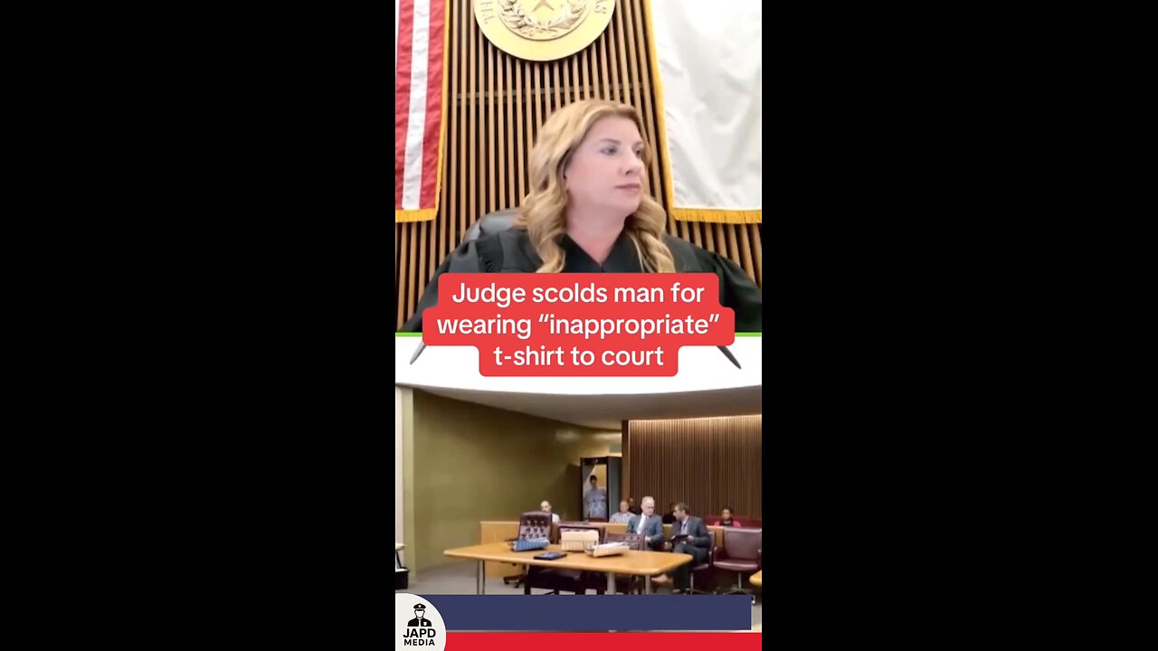 Should there be a dress code for court, or was the judge overreacting to his outfit?