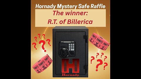 Hornady Master Safe Winner!