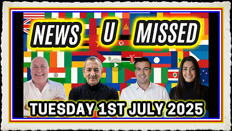 CHARLIE WARD DAILY NEWS WITH CHARLIE WARD, PAUL BROOKER WARREN THORNTON MONDAY 1ST JULY JUNE 2025