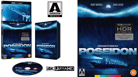 Poseidon [Arrow Video 4K UHD Limited Edition] Josh Lucas & Kurt Russell