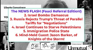 Liberty Conspiracy LIVE 7-16-25 Epstein-Fauci, Syria Hit, Immigration Police St