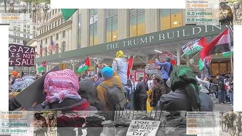 Within Our Lifetime Protest @ Trump Building 40 Wall St & march to City Hall NYC 3-19-25 [ a message