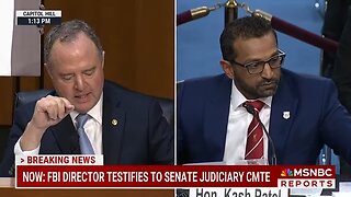 Sen. Schiff and FBI Director Patel CLASH over Epstein case