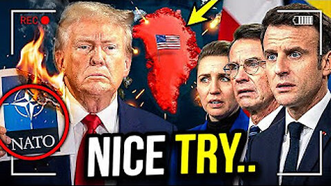 The EU threatened Trump on greenland!