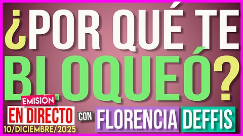 ¿Por Qué Te Bloqueó? | Transmisión en Vivo