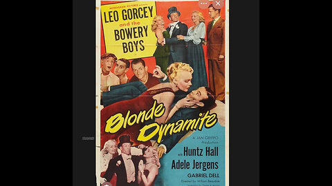 CS #91 BLONDE DYNAMITE-The Bowery Boys