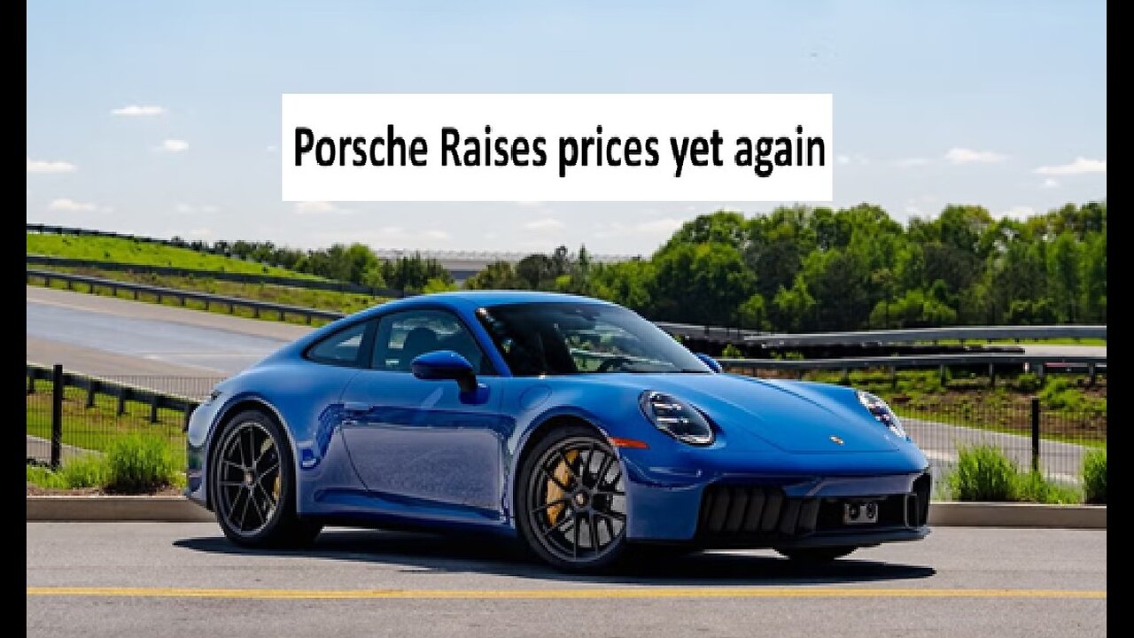 Porsche raises prices on 911, 2nd time in 4 months