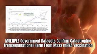 MULTIPLE Government Datasets Confirm Catastrophic Transgenerational Harm From Mass mRNA Vaccination