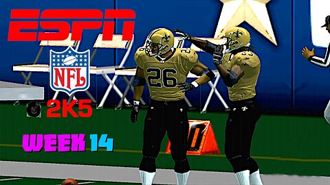 NFL 2k5 | Week 14 | Saints v. Cowboys | Franchise Mode