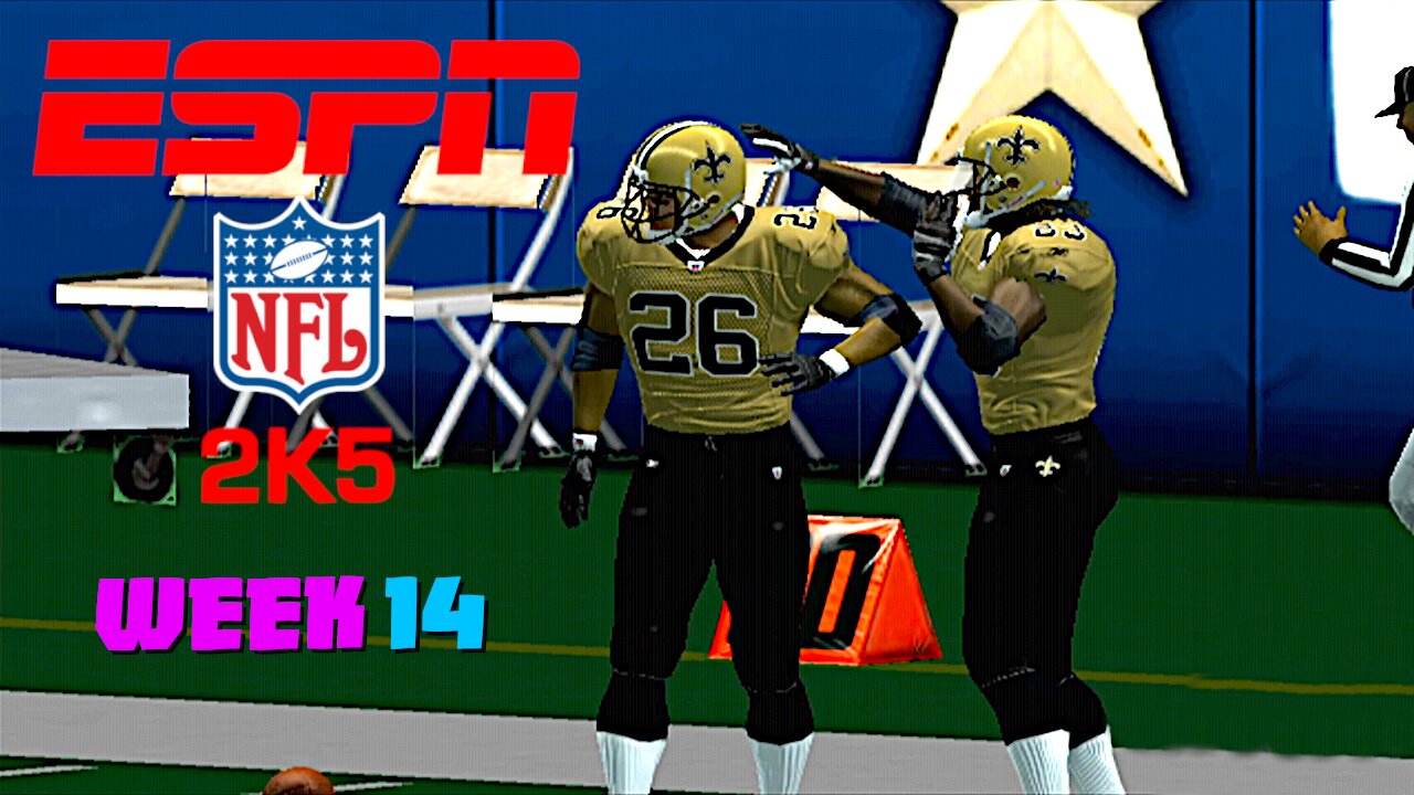 NFL 2k5 | Week 14 | Saints v. Cowboys | Franchise Mode