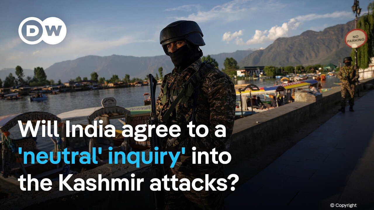 Pakistan 'open' to a neutral investigation into killings on India's side of Kashmir | DW News