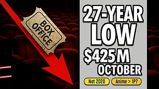 Hollywood’s $425M Disaster: October Box Office Hits 27-Year Low