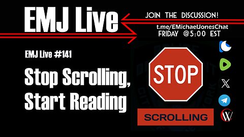 EMJ Live 141: Stop Scrolling, Start Reading