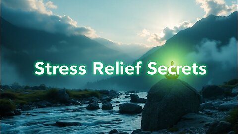 Secret to Stress Relief, Stress Free Music, Healing Meditation Music, Relaxing Music