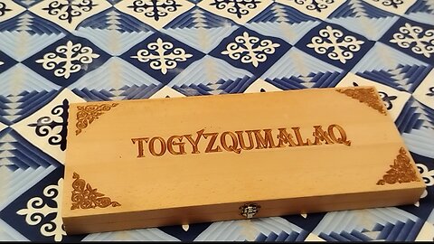Logical and math game Togyzqumalaq
