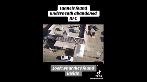 💥BQQQQQQQM💥 TUNNELS FOUND UNDERNEATH ABANDONED KFC - LOOK WHAT THEY FOUND INSIDE