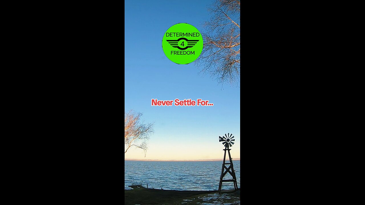 Never Settle For...