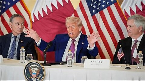 President Trump Participates in a Roundtable with Business Leaders in Qatar, May 15, 2025
