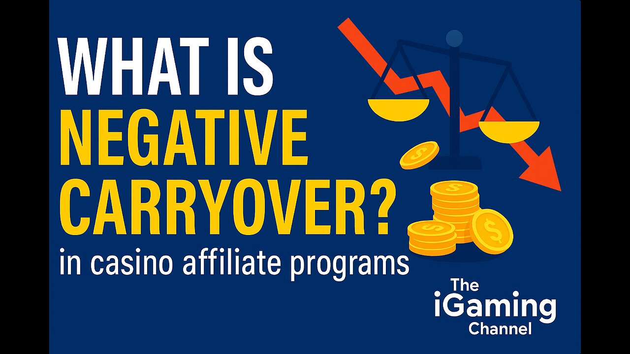 What is negative carryover in casino affiliate programs? iGaming Negative Carryover explained